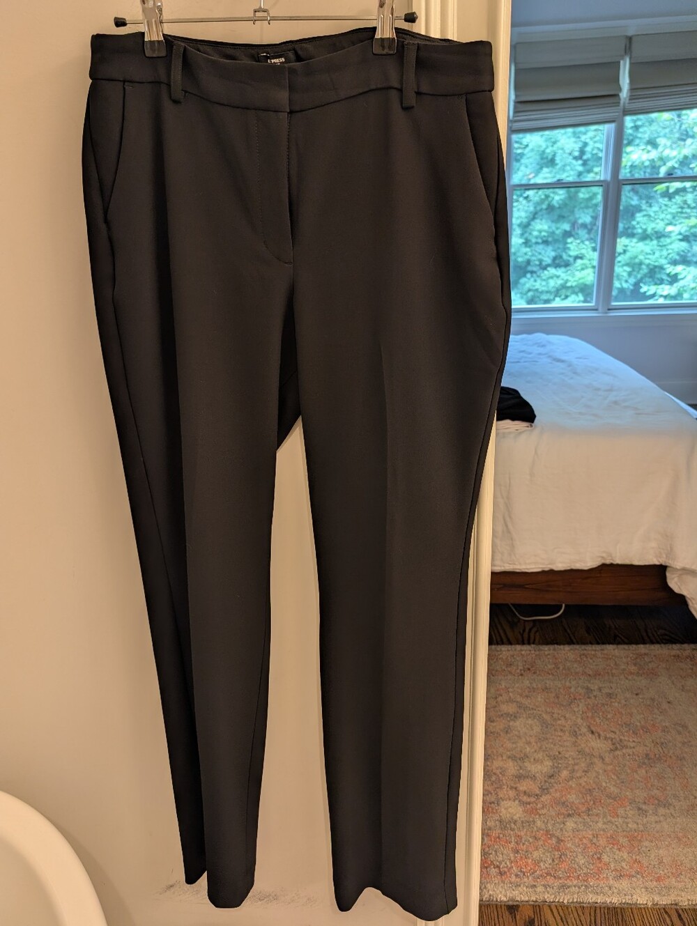 Black Women's Tailored Dress Pants
